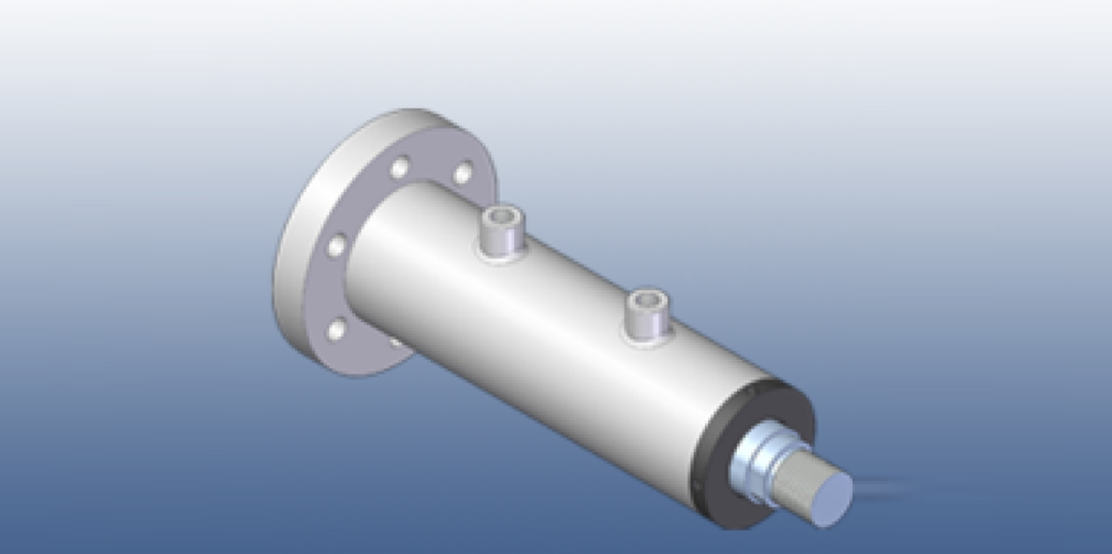 REAR FLANGE ROUND MECHANICAL CYLINDERS