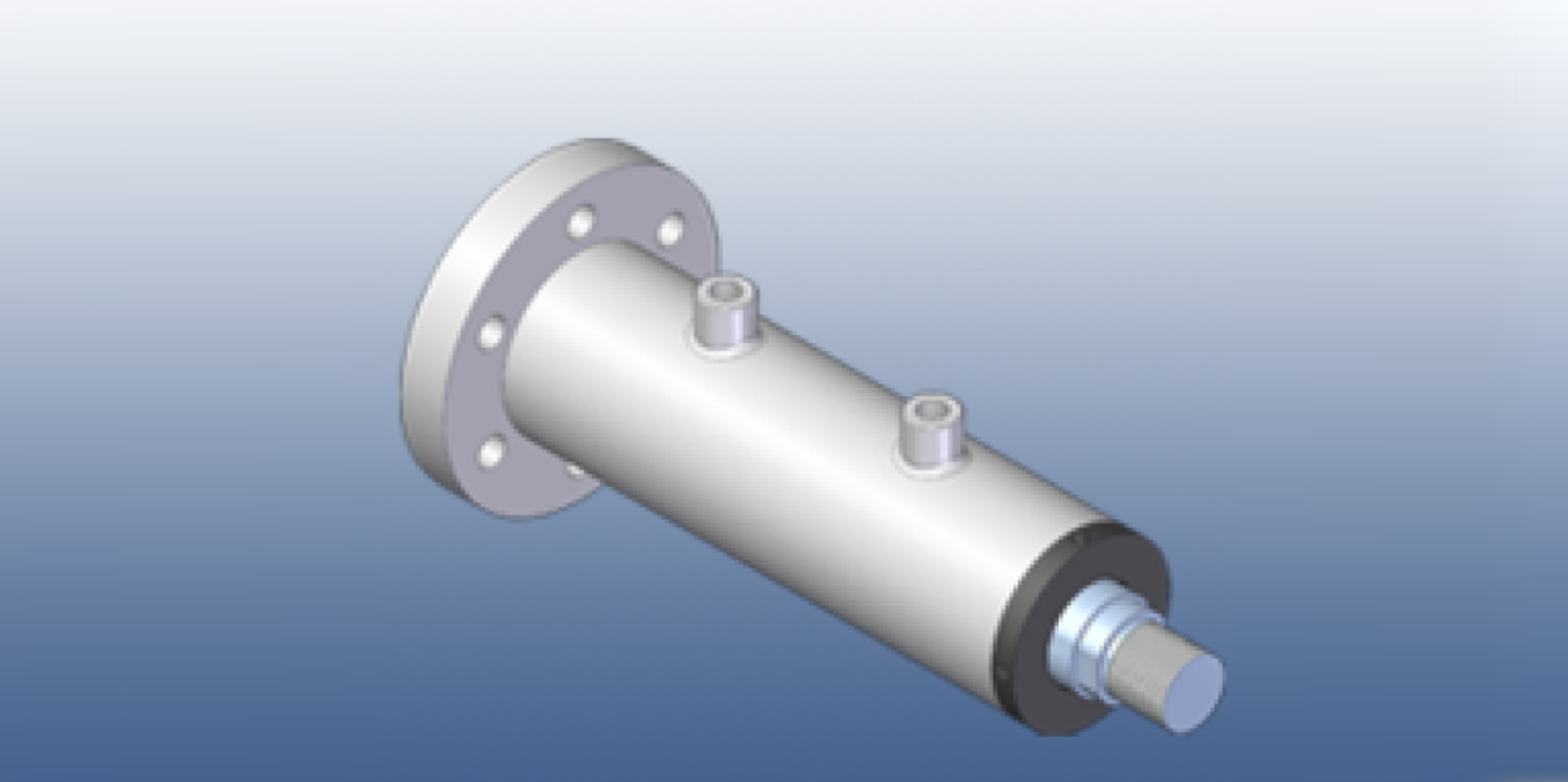 REAR FLANGE SQUARE MECHANICAL CYLINDERS