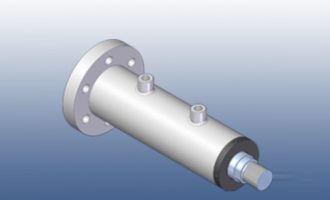 REAR FLANGE ROUND MECHANICAL CYLINDERS